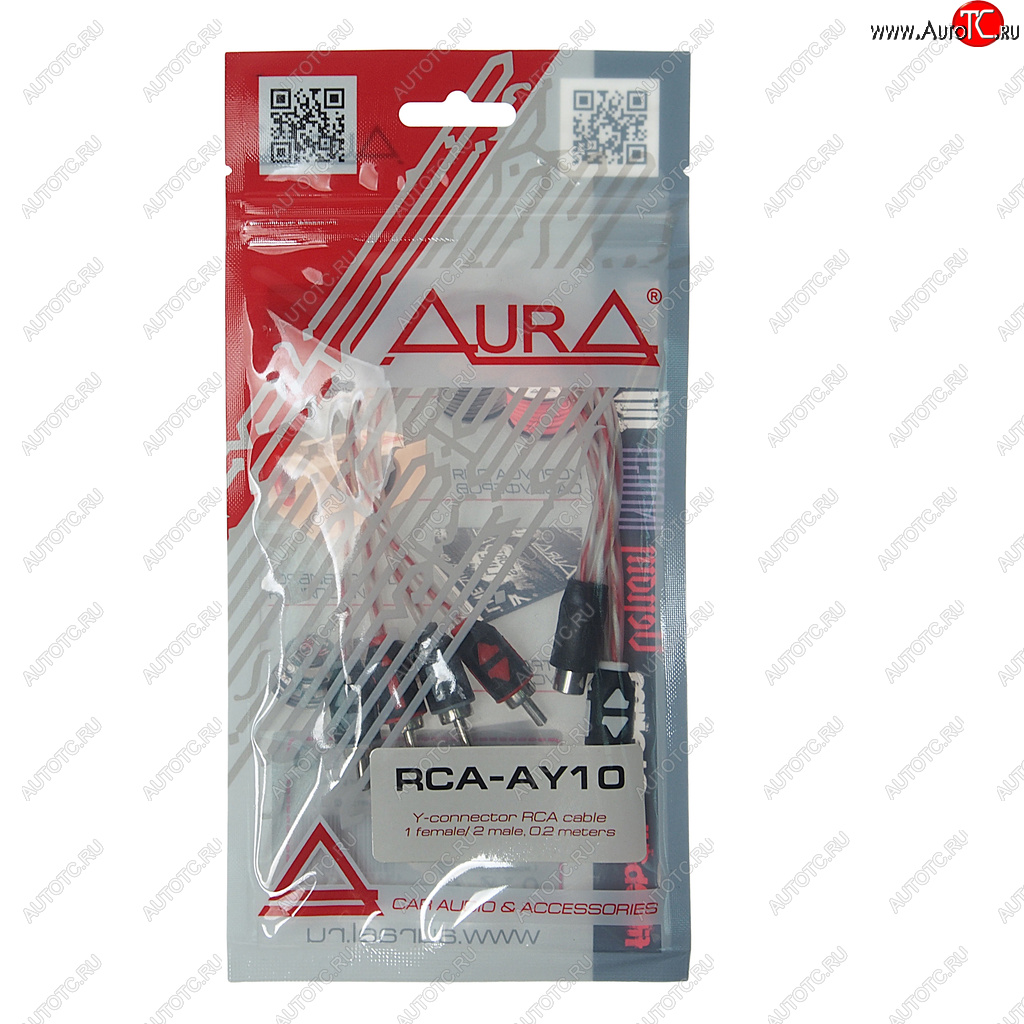 559 р. Кабель RCA 1х2 адаптер AURA AURA rca-ay10  с доставкой в г. Кемерово