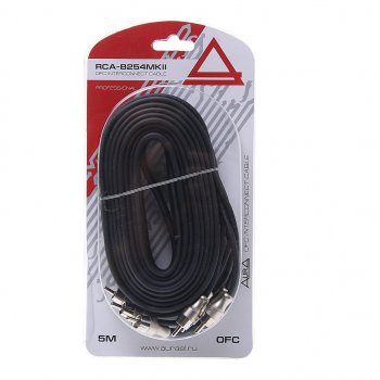 3 069 р. Кабель RCA 4х4 5м AURA AURA rca-b254mkii  с доставкой в г. Кемерово. Увеличить фотографию 1