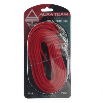 3 069 р. Кабель RCA 4х4 5м AURA AURA rca-b45se  с доставкой в г. Кемерово. Увеличить фотографию 2
