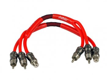 1 559 р. Кабель RCA 1х2 адаптер AURA AURA rca-cy12mkii  с доставкой в г. Кемерово. Увеличить фотографию 1