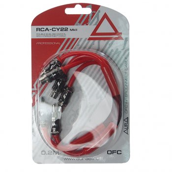 1 499 р. Кабель RCA 1х2 адаптер AURA AURA rca-cy22mkii  с доставкой в г. Кемерово. Увеличить фотографию 1