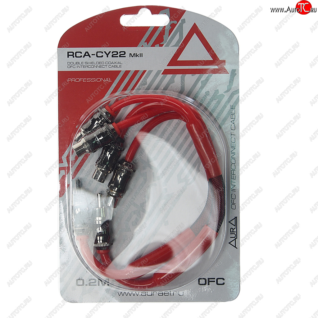 1 499 р. Кабель RCA 1х2 адаптер AURA AURA rca-cy22mkii  с доставкой в г. Кемерово