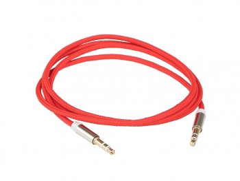 299 р. Кабель jack 3.5 1м AURA AURA rca-j10r  с доставкой в г. Кемерово. Увеличить фотографию 2