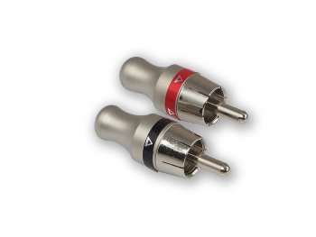 649 р. Штекер RCA комплект 4шт. AURA AURA rca-p410  с доставкой в г. Кемерово. Увеличить фотографию 2