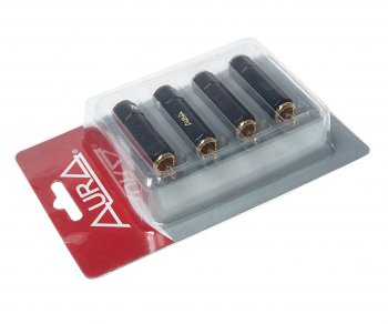 699 р. Штекер RCA комплект 4шт. AURA AURA rca-p613 AURA rca-p613  с доставкой в г. Кемерово. Увеличить фотографию 2