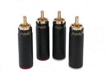 1 099 р. Штекер RCA комплект 4шт. AURA AURA rca-p616  с доставкой в г. Кемерово. Увеличить фотографию 3