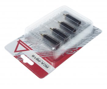819 р. Штекер RCA комплект 4шт. AURA AURA rca-p618  с доставкой в г. Кемерово. Увеличить фотографию 2