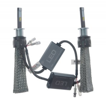 4 749 р. Лампа светодиодная 12V H3 PK22s 7000Lm (2шт.) Type F RECARVER RECARVER rectfled0h3-6canbus  с доставкой в г. Кемерово. Увеличить фотографию 1