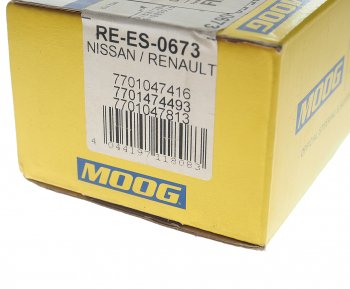 1 199 р. Наконечник рулевой тяги RENAULT Clio,Kangoo,Megane,Scenic правый MOOG MOOG re-es-0673 MOOG re-es-0673  с доставкой в г. Кемерово. Увеличить фотографию 4