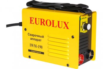 4 899 р. Аппарат сварочный 5.5кВт 10-190А d=2.0-5.0 220В инвертор Eurolux РЕСАНТА РЕСАНТА ресанта iwm-190  с доставкой в г. Кемерово. Увеличить фотографию 5