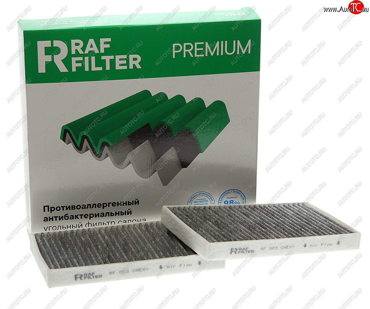 1 239 р. Фильтр воздушный салона CHEVROLET Silverado (99-07) угольный антиаллергенный RAF FILTER RAF FILTER rf003chexy  с доставкой в г. Кемерово