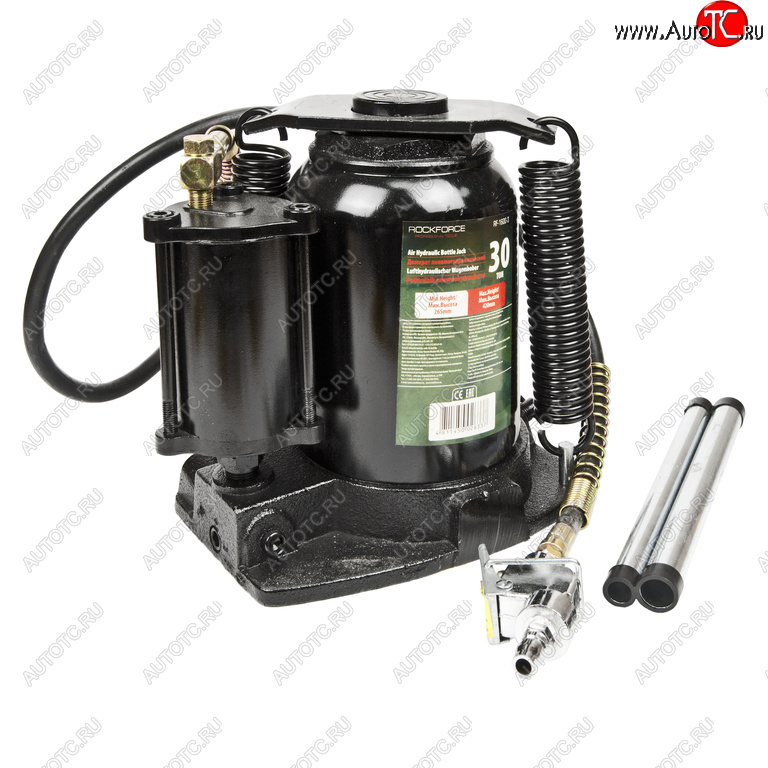 22 949 р. Домкрат бутылочный 30т 265-420мм ROCKFORCE ROCKFORCE rf-1600-3  с доставкой в г. Кемерово