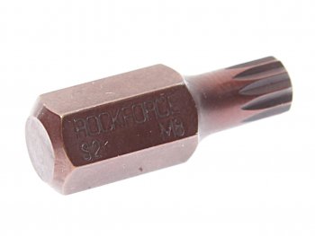 61 р. Бита SPLINE M8х30мм 10мм ROCKFORCE ROCKFORCE rf-1783008pr  с доставкой в г. Кемерово. Увеличить фотографию 1