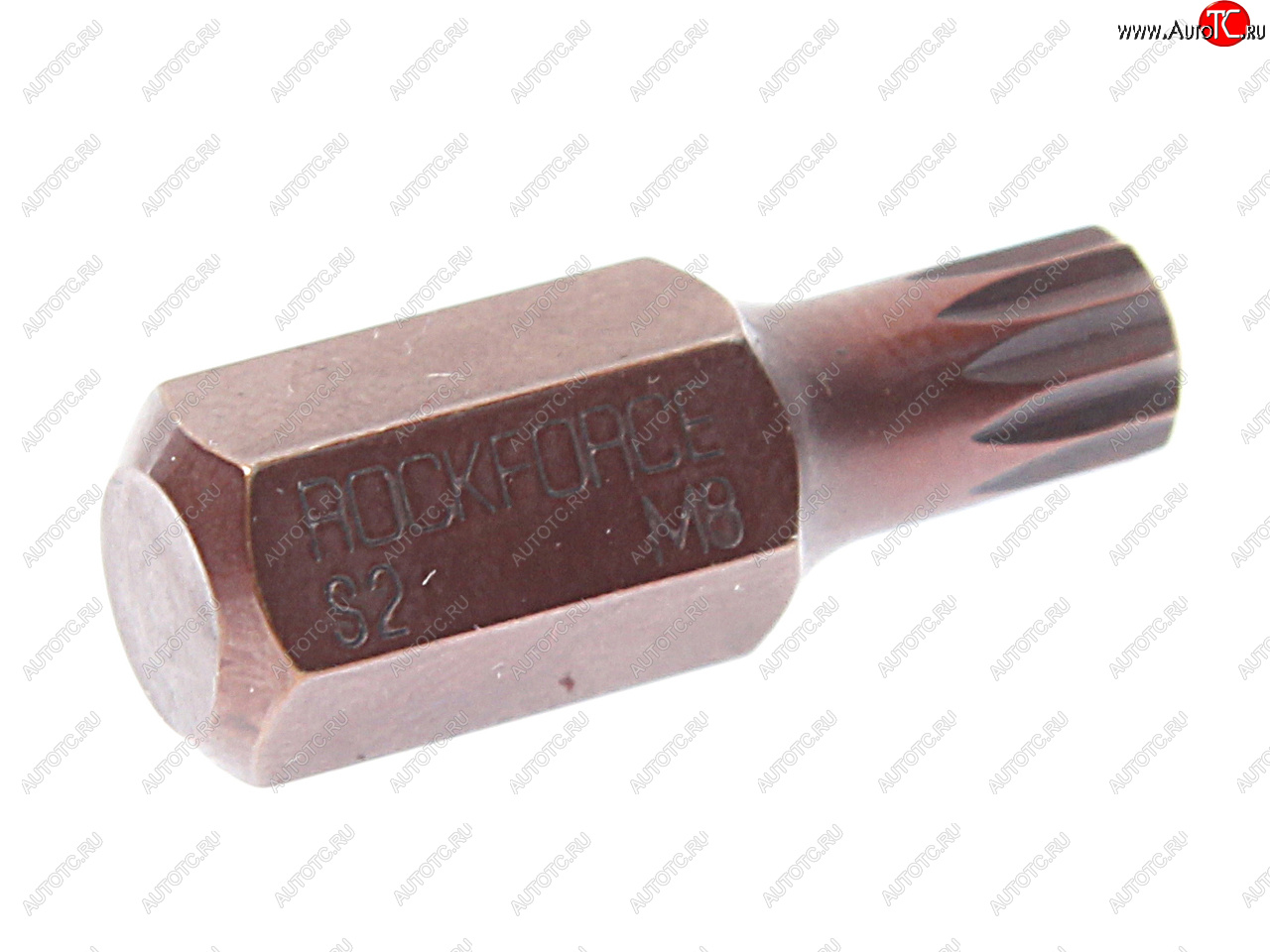 61 р. Бита SPLINE M8х30мм 10мм ROCKFORCE ROCKFORCE rf-1783008pr  с доставкой в г. Кемерово