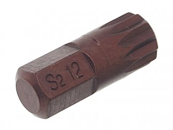 92 р. Бита SPLINE M12х30мм 10мм ROCKFORCE ROCKFORCE rf-1783012pr  с доставкой в г. Кемерово. Увеличить фотографию 2