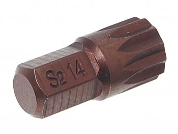 135 р. Бита SPLINE M14х30мм 10мм ROCKFORCE ROCKFORCE rf-1783014pr ROCKFORCE rf-1783014pr  с доставкой в г. Кемерово. Увеличить фотографию 2