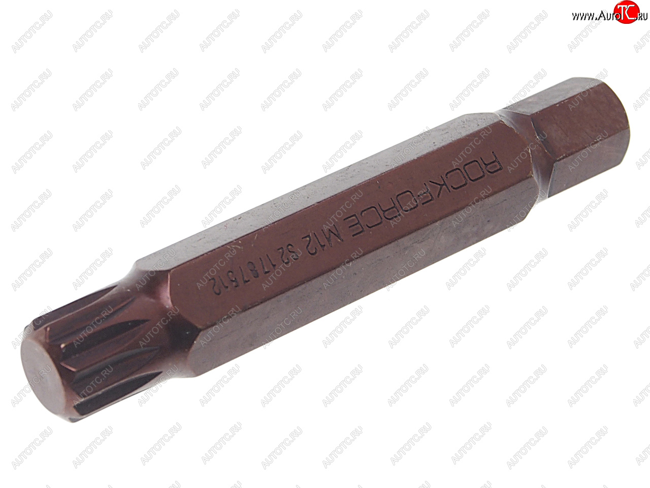 155 р. Бита SPLINE M12х75мм 10мм ROCKFORCE ROCKFORCE rf-1787512pr ROCKFORCE rf-1787512pr  с доставкой в г. Кемерово