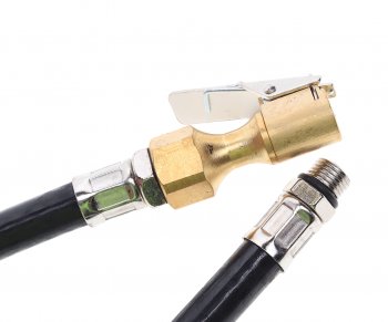 3 899 р. Пистолет для подкачки шин с манометром и шлангом 16Bar ROCKFORCE ROCKFORCE rf-23702b  с доставкой в г. Кемерово. Увеличить фотографию 4