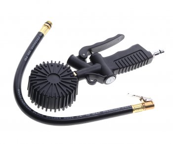 2 699 р. Пистолет для подкачки шин с цифровым манометром 18Bar ROCKFORCE ROCKFORCE rf-23705  с доставкой в г. Кемерово. Увеличить фотографию 2