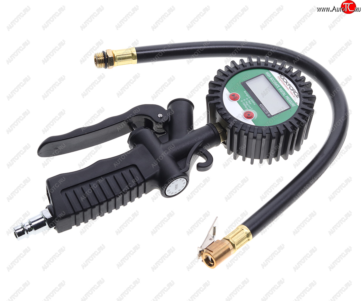 2 699 р. Пистолет для подкачки шин с цифровым манометром 18Bar ROCKFORCE ROCKFORCE rf-23705  с доставкой в г. Кемерово