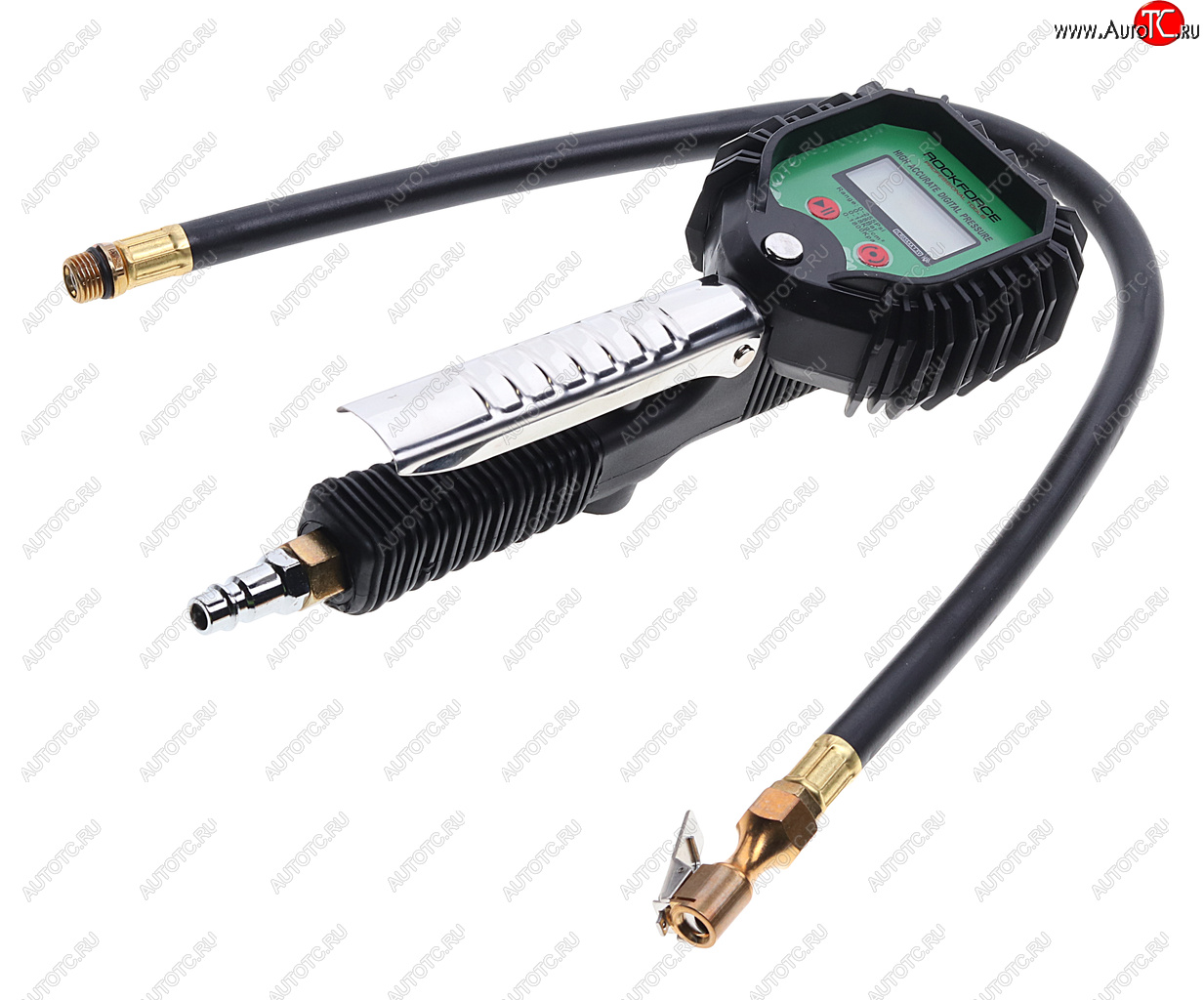 3 899 р. Пистолет для подкачки шин с цифровым манометром 18Bar ROCKFORCE ROCKFORCE rf-23706  с доставкой в г. Кемерово
