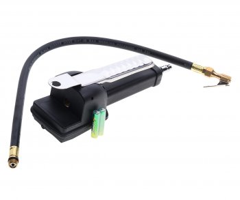 4 899 р. Пистолет для подкачки шин с манометром 16Bar со шлангом ROCKFORCE ROCKFORCE rf-23707  с доставкой в г. Кемерово. Увеличить фотографию 2