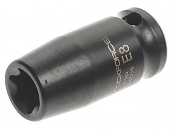 172 р. Головка торцевая 14 TORX E8 ударная ROCKFORCE ROCKFORCE rf-24608  с доставкой в г. Кемерово. Увеличить фотографию 1