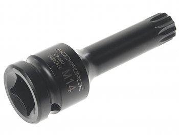 439 р. Бита-головка 12 SPLINE M14 ударная ROCKFORCE ROCKFORCE rf-24807814  с доставкой в г. Кемерово. Увеличить фотографию 1