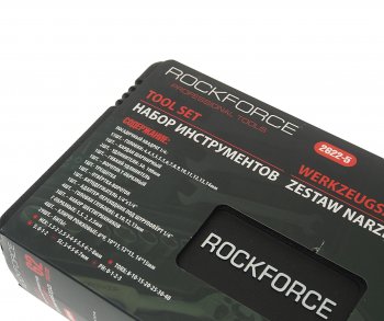 2 499 р. Набор инструментов 62 предмета слесарно-монтажный 14 6-ти гран. ROCKFORCE ROCKFORCE rf-2622-5  с доставкой в г. Кемерово. Увеличить фотографию 4