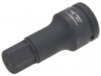 969 р. Головка торцевая 34 24мм ударная удлиненная L=100мм ROCKFORCE ROCKFORCE rf-2649024  с доставкой в г. Кемерово. Увеличить фотографию 2