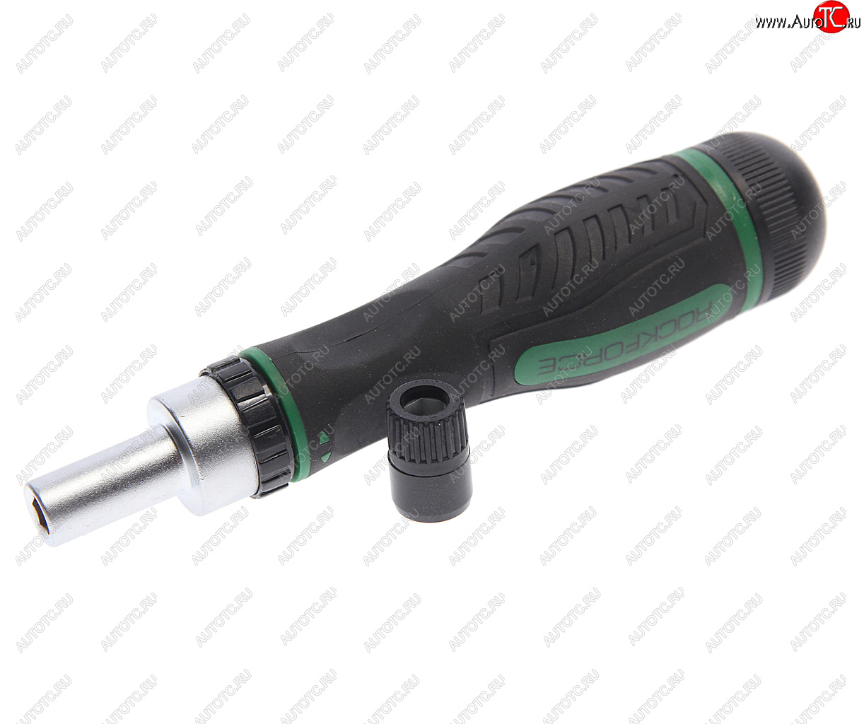 719 р. Отвертка с набором бит реверсивная PH1;PH2;SL5;SL6 5 предметов ROCKFORCE ROCKFORCE rf-32805mr  с доставкой в г. Кемерово