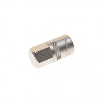 299 р. Бита-головка 12 HEX H19х40мм монолитная ROCKFORCE ROCKFORCE rf-34419  с доставкой в г. Кемерово. Увеличить фотографию 1