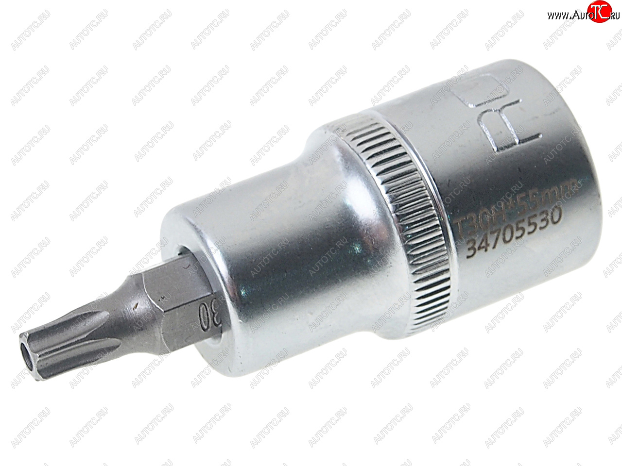 181 р. Бита-головка 12 TORX T30х55мм с отверстием ROCKFORCE ROCKFORCE rf-34705530  с доставкой в г. Кемерово