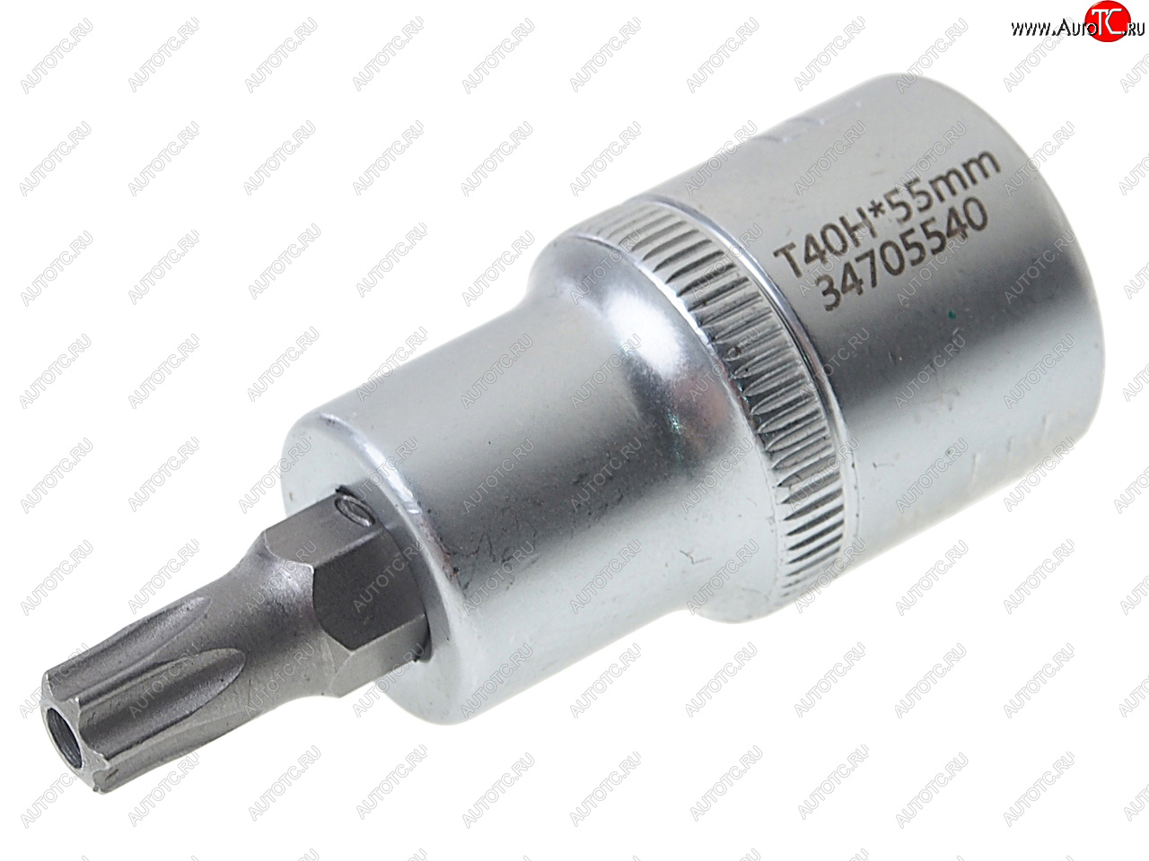 181 р. Бита-головка 12 TORX T40х55мм с отверстием ROCKFORCE ROCKFORCE rf-34705540  с доставкой в г. Кемерово