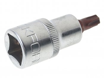 166 р. Бита-головка 1/2 TORX T40х55мм с отверстием Premium ROCKFORCE ROCKFORCE rf-34705540pr ROCKFORCE rf-34705540pr  с доставкой в г. Кемерово. Увеличить фотографию 2