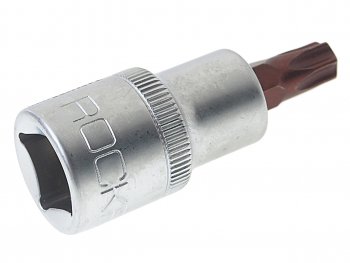 166 р. Бита-головка 1/2 TORX T45х55мм с отверстием Premium ROCKFORCE ROCKFORCE rf-34705545pr ROCKFORCE rf-34705545pr  с доставкой в г. Кемерово. Увеличить фотографию 2
