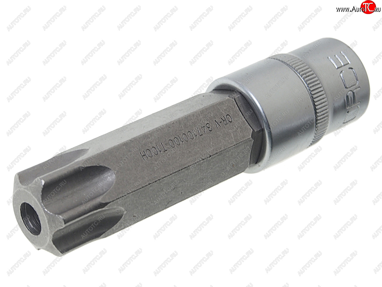559 р. Бита-головка 12 TORX T100х100мм с отверстием ROCKFORCE ROCKFORCE rf-347100100  с доставкой в г. Кемерово