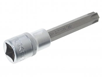 227 р. Бита-головка 12 TORX T55х100мм с отверстием ROCKFORCE ROCKFORCE rf-34710055  с доставкой в г. Кемерово. Увеличить фотографию 2