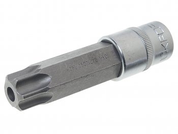 429 р. Бита-головка 12 TORX T90х100мм с отверстием ROCKFORCE ROCKFORCE rf-34710090  с доставкой в г. Кемерово. Увеличить фотографию 1