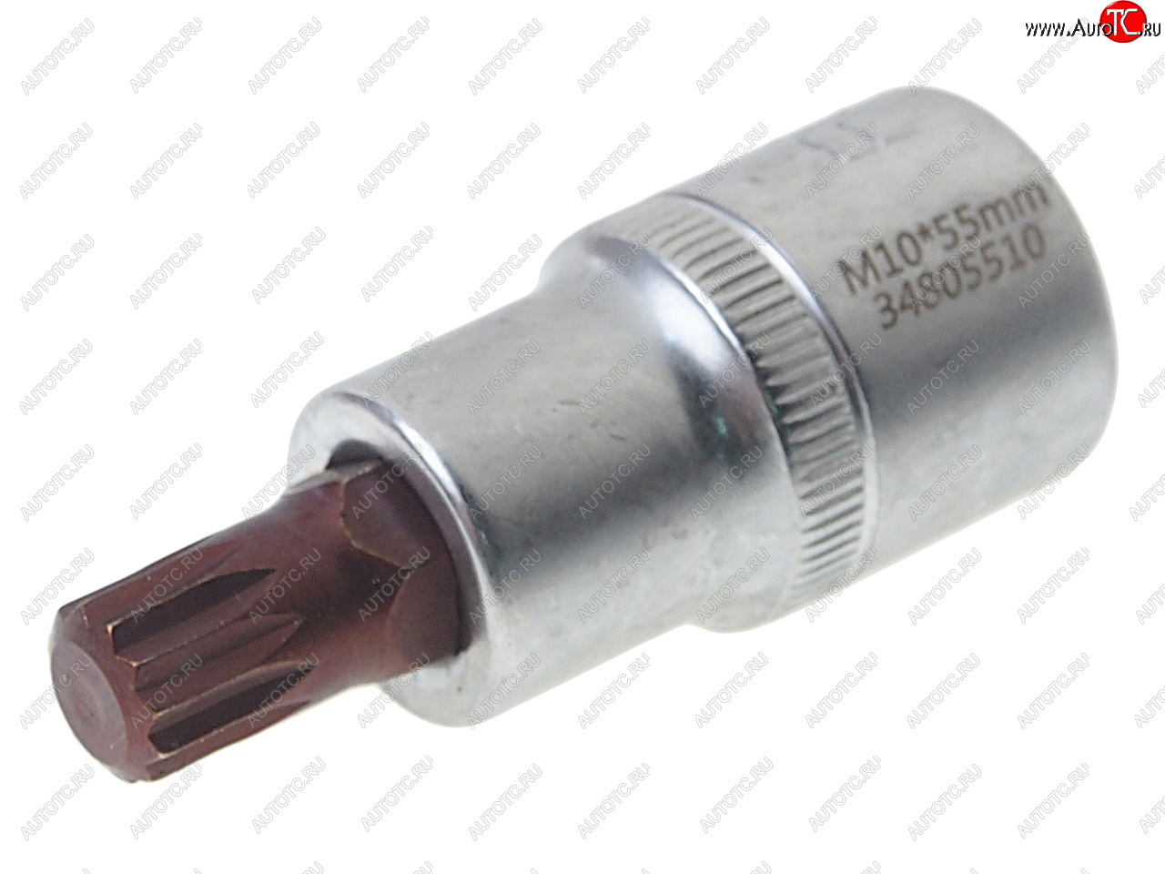 205 р. Бита-головка 12 SPLINE M10х55мм Premium ROCKFORCE ROCKFORCE rf-34805510pr  с доставкой в г. Кемерово