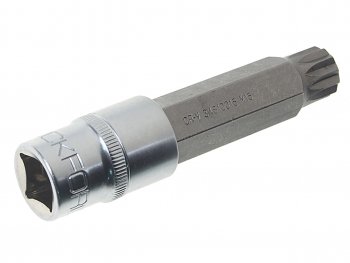 419 р. Бита-головка 12 SPLINE M16х100мм ROCKFORCE ROCKFORCE rf-34810016  с доставкой в г. Кемерово. Увеличить фотографию 2