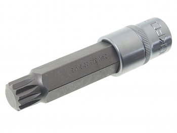 419 р. Бита-головка 12 SPLINE M16х100мм ROCKFORCE ROCKFORCE rf-34810016  с доставкой в г. Кемерово. Увеличить фотографию 1