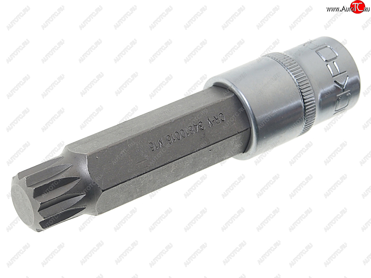 419 р. Бита-головка 12 SPLINE M16х100мм ROCKFORCE ROCKFORCE rf-34810016  с доставкой в г. Кемерово