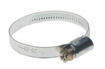 22 р. Хомут ленточный 035-055мм (9мм) червячный сталь ROCKFORCE ROCKFORCE rf-35-55  с доставкой в г. Кемерово. Увеличить фотографию 1