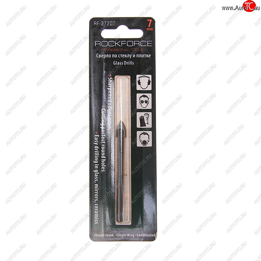 135 р. Сверло по стеклу и керамике 7.0мм в блистере ROCKFORCE ROCKFORCE rf-37207 ROCKFORCE rf-37207  с доставкой в г. Кемерово