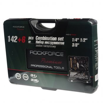 26 549 р. Набор инструментов 148 предметов слесарно-монтажный 12,14,38 ROCKFORCE ROCKFORCE rf-41421-5-premium  с доставкой в г. Кемерово. Увеличить фотографию 5