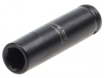 139 р. Головка торцевая 14 8мм ударная удлиненная L=45мм ROCKFORCE ROCKFORCE rf-4255008  с доставкой в г. Кемерово. Увеличить фотографию 2