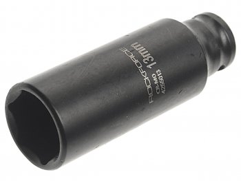 216 р. Головка торцевая 14 13мм ударная удлиненная L=50мм ROCKFORCE ROCKFORCE rf-4255013  с доставкой в г. Кемерово. Увеличить фотографию 1