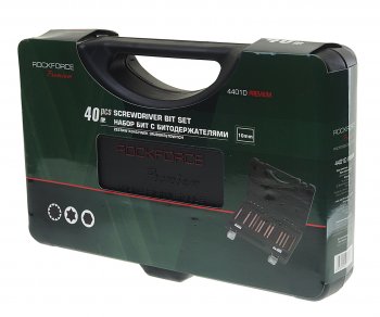 3 599 р. Набор бит 12х14х38DR 40 предметов с держателями ROCKFORCE ROCKFORCE rf-4401d  с доставкой в г. Кемерово. Увеличить фотографию 3