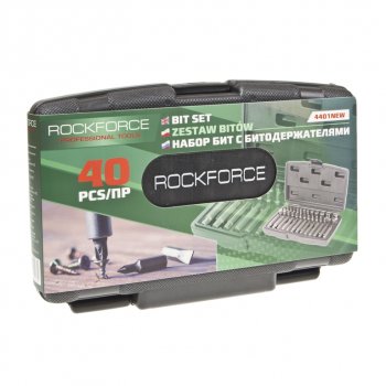 2 199 р. Набор бит 12 38 TORX 40 предметов в кейсе ROCKFORCE ROCKFORCE rf-4401new  с доставкой в г. Кемерово. Увеличить фотографию 3